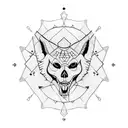 Pie de rey impreciso tattoo design idea