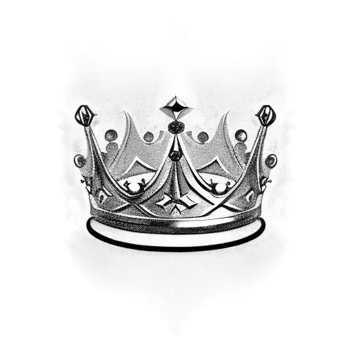 King's Crown tattoo design idea