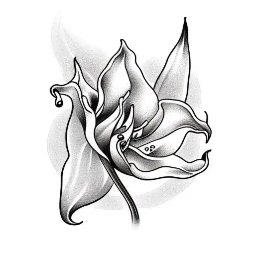 calla lily flower tattoos