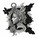 Shomér in mi-llailah tattoo design idea