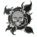 Shomér in mi-llailah tattoo design idea