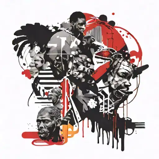 Africa  tattoo design idea