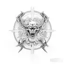 Ragnar tattoo design idea