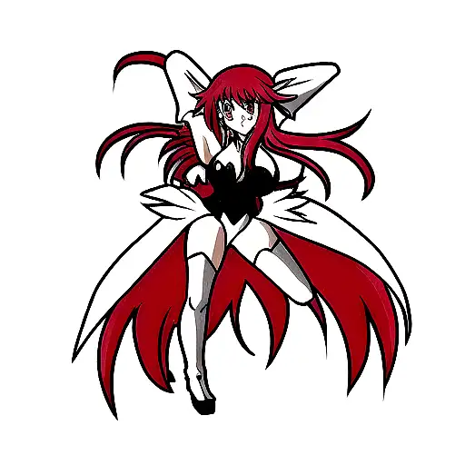 rias gremory tattoo design idea