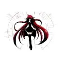 rias gremory tattoo design idea