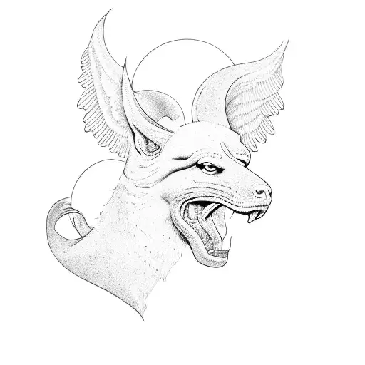 isis the goddess tattoo design idea