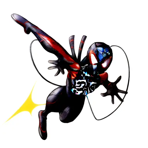 miles morales tattoo design idea
