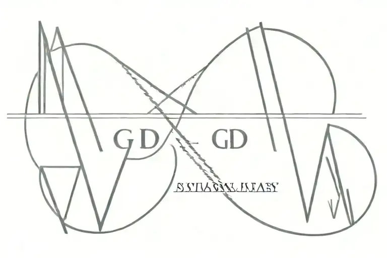 God is greater than highs and lows tattoo design idea