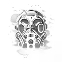 sOMETHING CONNECTED WITH FALLOUT NEW VEGAS GAME tattoo design idea