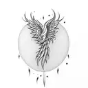 phoenix spine tattoo tattoo design idea