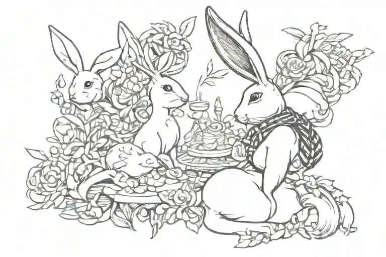Playboy tattoo design idea