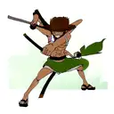 Zoro sword, luffy hat tattoo design idea