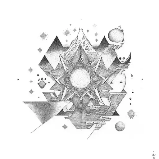 estrellas  tattoo design idea