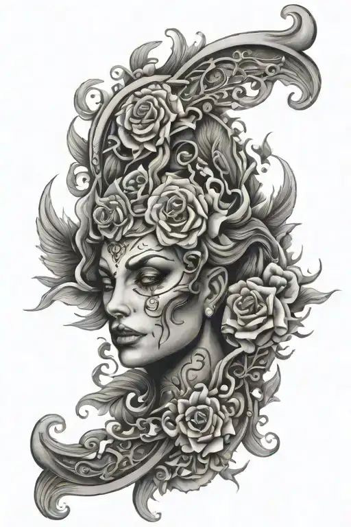 B. ROY tattoo design idea
