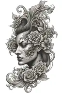 B. ROY tattoo design idea