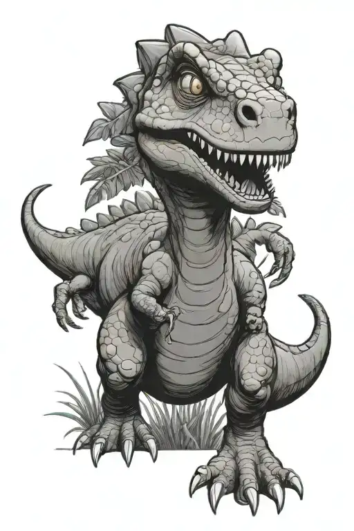 the land before time dinosaurs  tattoo design idea