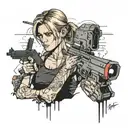 Sarah connor tattoo design idea