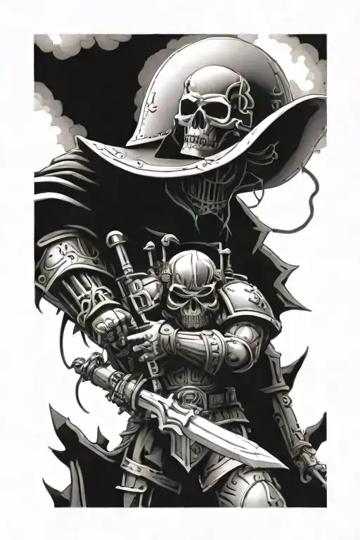 Warhammer 40,000 tattoo design idea