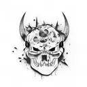 Combine elements from black ops 1 zombies and black ops 2 zombies tattoo design idea