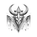 cyber sigils  tattoo design idea