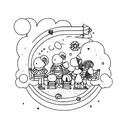 design for 3 kids tattoo design idea