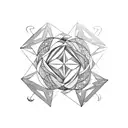 puzzle tattoo design idea