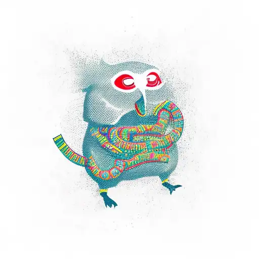 chickle noodle soup gang tattoo design idea