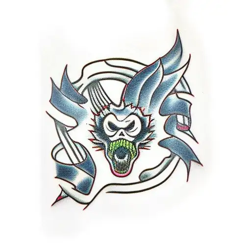 chickle noodle soup gang tattoo design idea