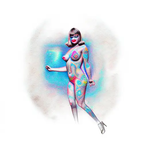 femboy body tattoo design idea