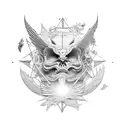 fall of icarus tattoo design idea