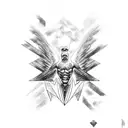 fall of icarus tattoo design idea