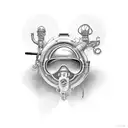 aviator  tattoo design idea