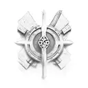 viking ankh tattoo design idea