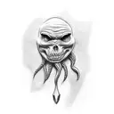 wizard tattoo design idea