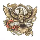 lynyrd skynyrd, free bird, simple man, three days grace  tattoo design idea