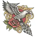 lynyrd skynyrd, free bird, simple man, three days grace  tattoo design idea