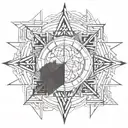 babylon ancient  tattoo design idea