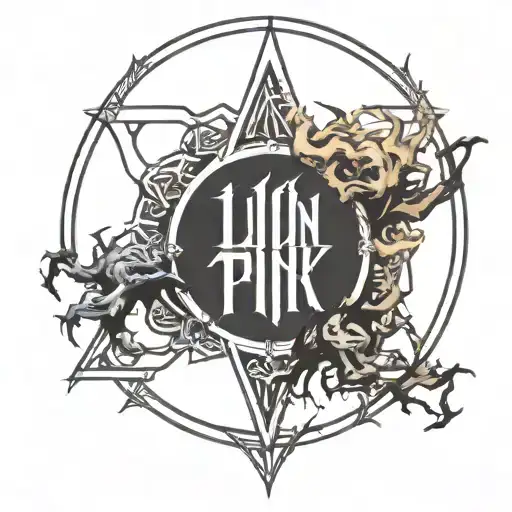 linkin park logo tattoo design idea