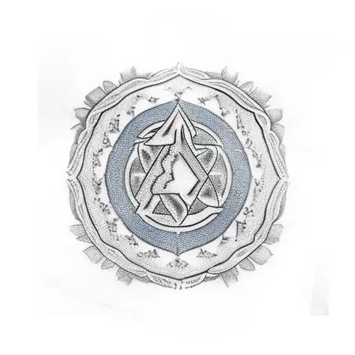 palestine and india flag tattoo design idea