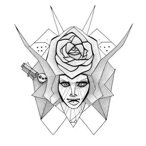 mama through different time periods tattoo design idea