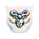 ram tattoo design idea