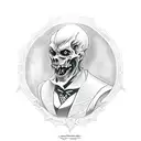 Dracula stocker  tattoo design idea