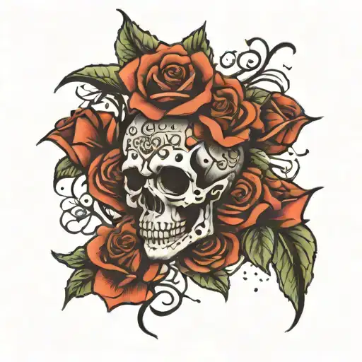 nothing last forever tattoo design idea