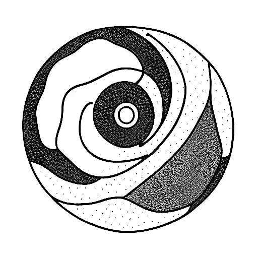 geological   machine learning tattoo design idea