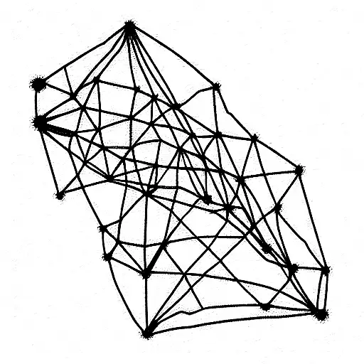 geological neural network  tattoo design idea