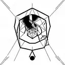 geophysical artificial intelligence machine learning tattoo design idea