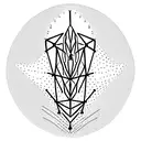 geophysical artificial intelligence machine learning tattoo design idea