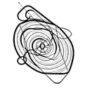 geological neural network  tattoo design idea