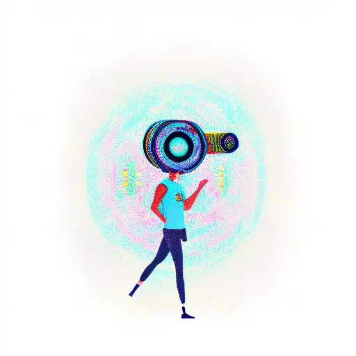 self-improvement, lost, chasing money, college, overwheled, exciting, loud, colorful, cars tattoo design idea