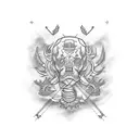 create a tattoo that is a road map of the states of missouri, illinois and oklahoma tattoo design idea